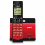 Vtech VTech Communications 100736 Handset with Cordless Digital Answering System; Red & Black 100736